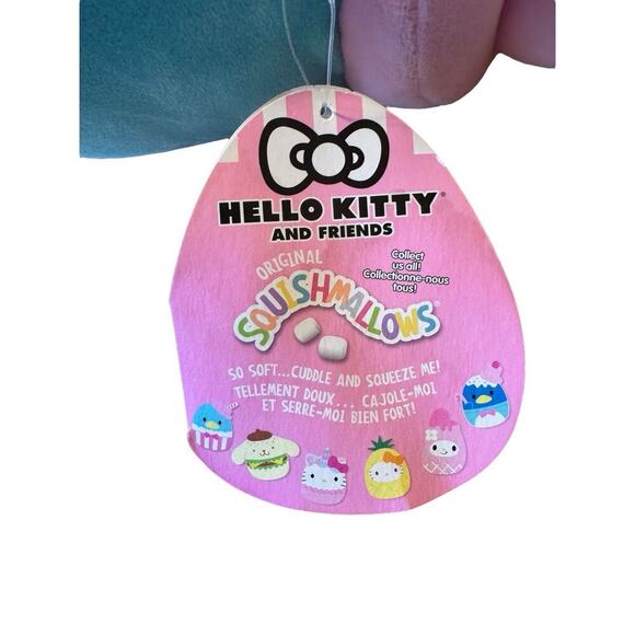 New Squishmallow 12 In Hello Kitty Tuxedo Sam Sanrio Plush Penguin Milkshake Toy - Picture 3 of 9